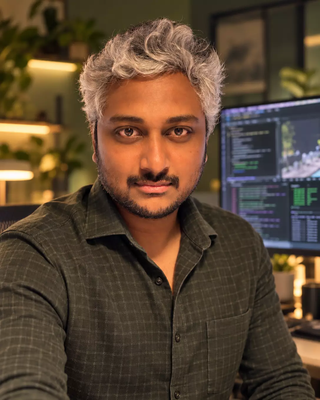 Portrait of Krishna Krothapalli